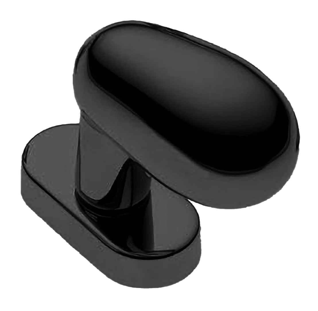Ручка оконная UOVO W1 NERO, цвет - черный фото купить Новокузнецк