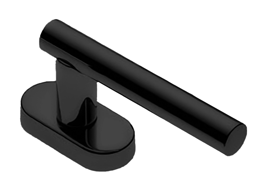 Ручка оконная CALLA W1 NERO, цвет - черный фото купить Новокузнецк