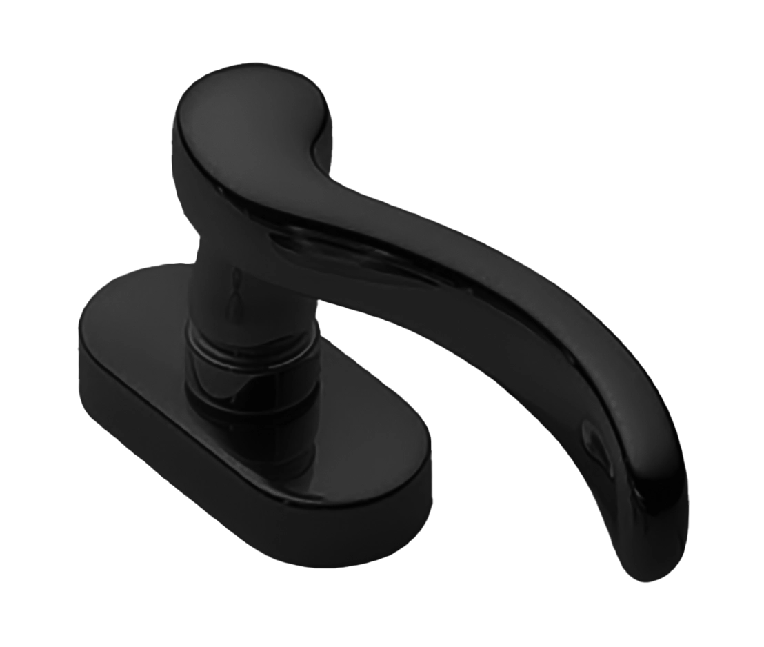 Ручка оконная ERICA W1 NERO, цвет - черный фото купить Новокузнецк