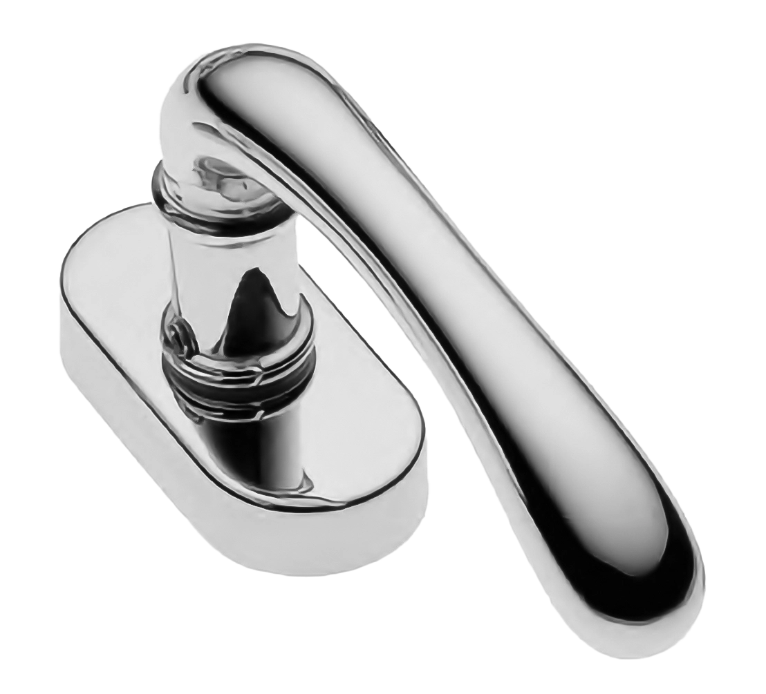 Ручка оконная RING W1 CRO, цвет - хром фото купить Новокузнецк