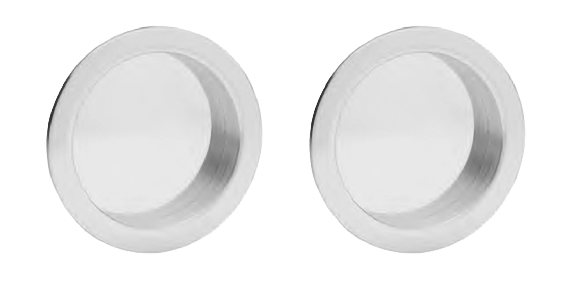 Ручка для раздвижной двери ART.54 CRO стандартная и под цилиндр, цвет - хром фото купить Новокузнецк