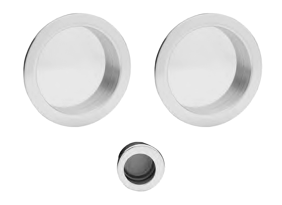 Ручка для раздвижной двери ART.54/A CRO с пальчиковой ручкой, цвет - хром фото купить Новокузнецк