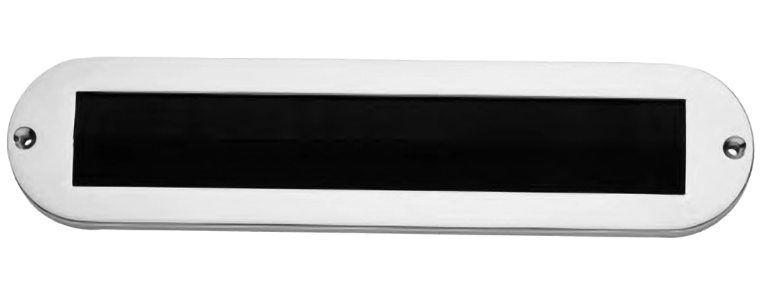 Накладка для почтового ящика ART.911 CRO овальная с профилем, цвет - хром фото купить Новокузнецк