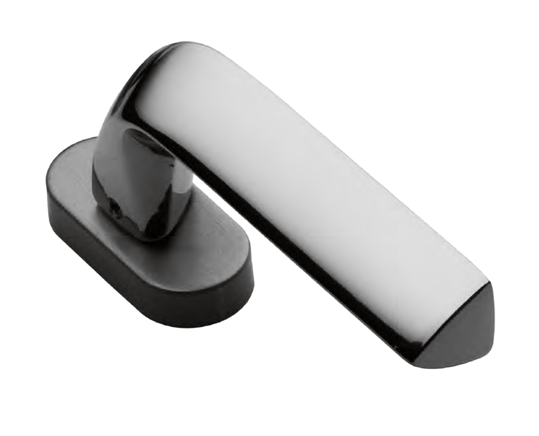 Ручка оконная MATRIX W1 CSA/CRO, цвет - матовый хром/хром фото купить Новокузнецк