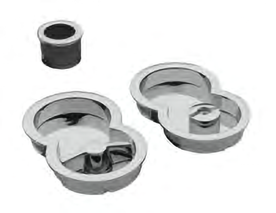 Комплект ручек INFINITY ART.85/A CRO с заверткой для раздвижной двери с торцевой ручкой, цвет - хром фото купить Новокузнецк