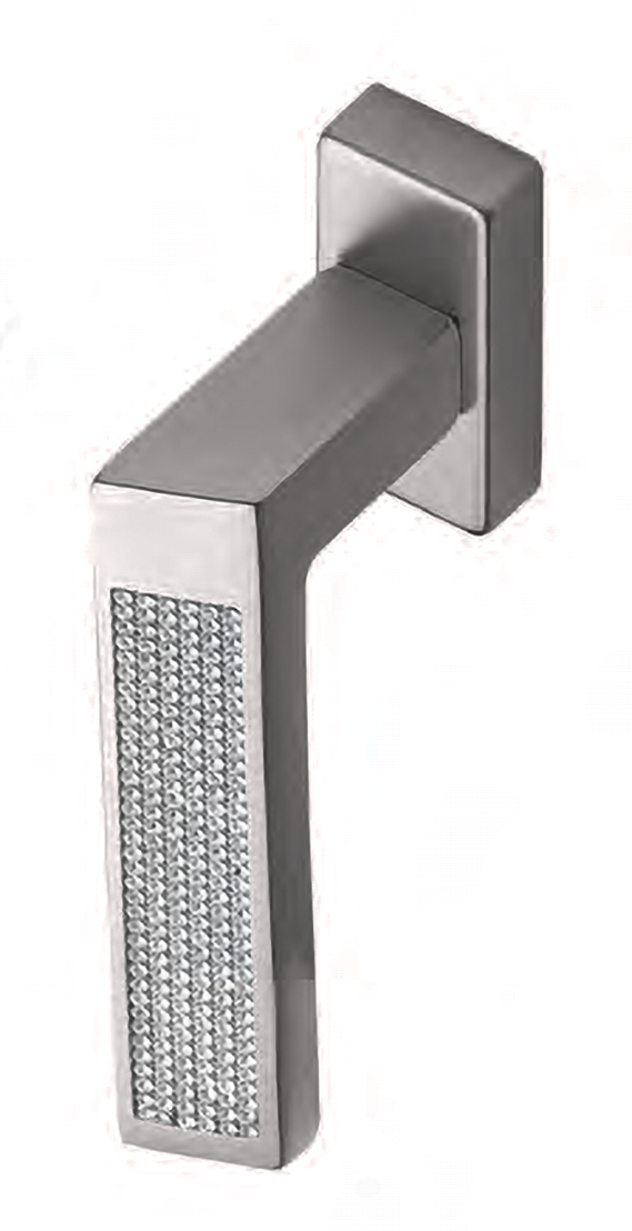 Ручка оконная DOLCE VITA W1 NIN с 4-х позицион. механизмом, цвет черный никель фото купить в Новокузнецке