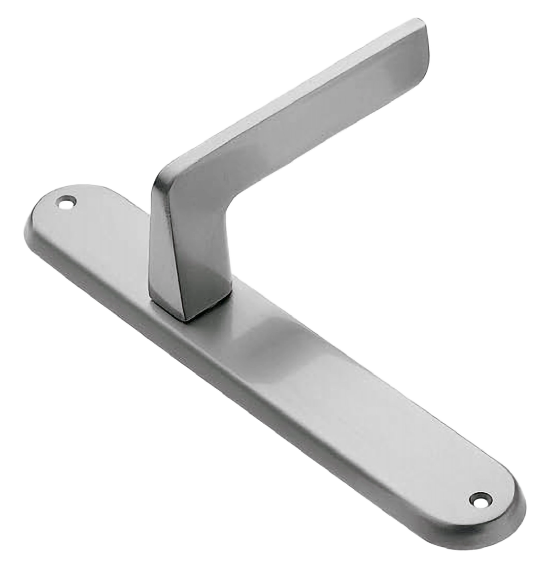 Ручка дверная на планке ROCK PL CSA, цвет матовый хром, латунь фото купить в Новокузнецке