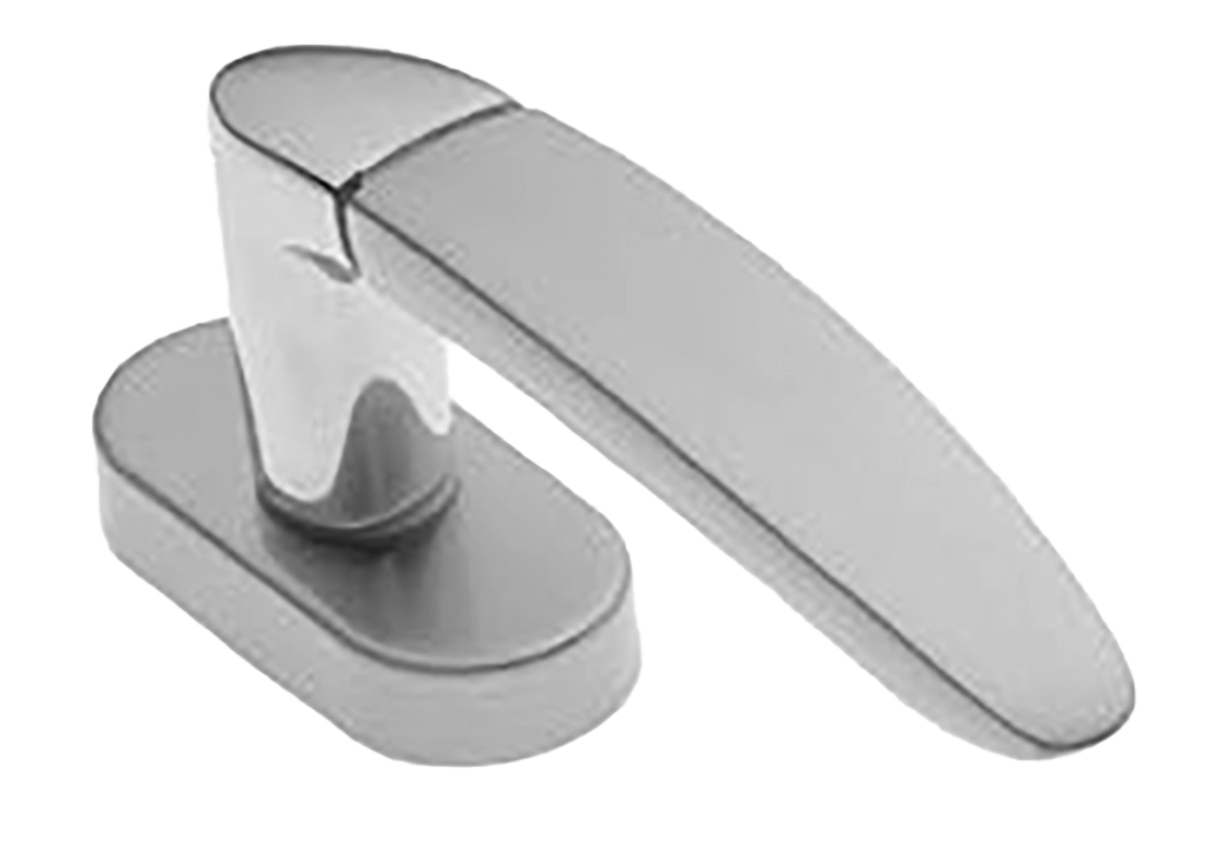 Ручка оконная SAIL W1 CSA/CRO, цвет - матовый хром/хром фото купить в Новокузнецке