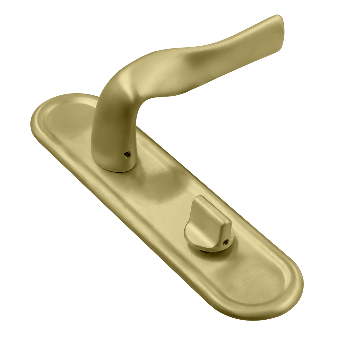 Ручка дверная LVB PLR AH на планке, цвет Осенний мёд/Autumn Honey фото купить Новокузнецк