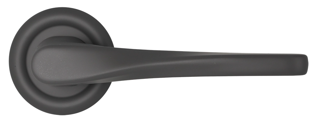 Ручка дверная THE OLYMPICS R7 SSW на круглой розетке, цвет Стокгольмский снегопад/Stockholm Snowfall фото купить в Новокузнецке