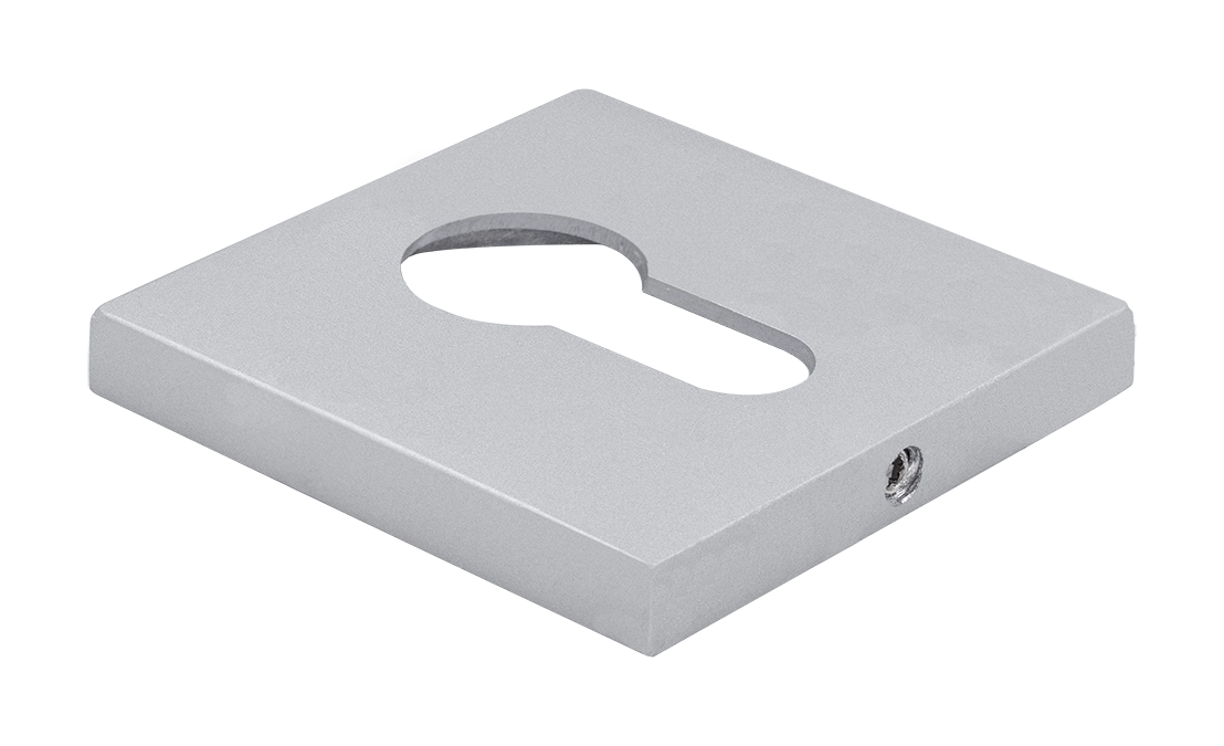 Накладка на замок MH-KH-S6 ASC под евроцилиндр, цвет анодированный матовый хром фото купить Новокузнецк