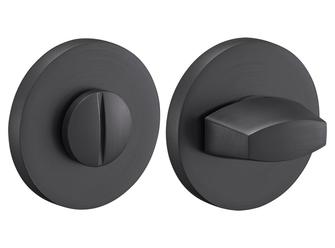 Завертка сантехническая MH-WC-R6 GR на круглой розетке, цвет графит, ЦАМ фото купить Новокузнецк