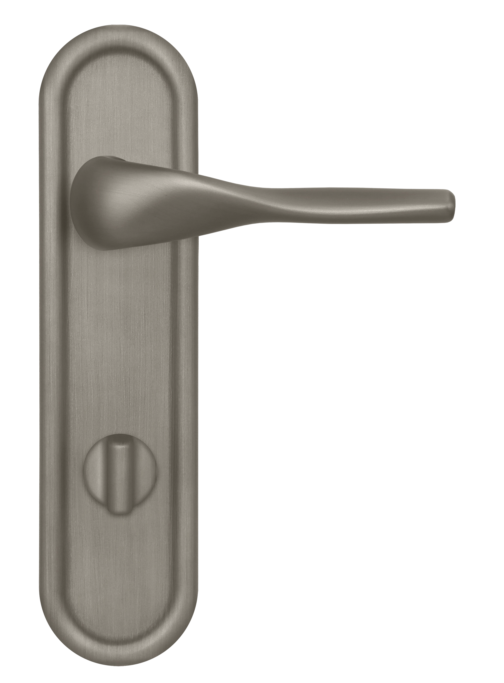 Ручка дверная LVB PLR WC SMI на планке под сантехническую завертку, цвет Весенняя дымка/Spring Mist фото купить в Новокузнецке