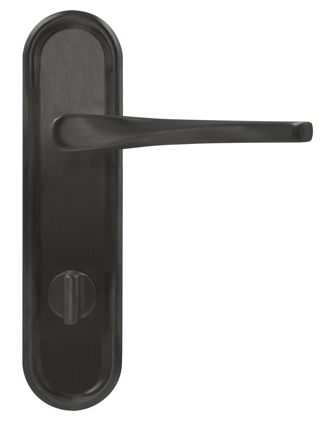 Ручка дверная THE OLYMPICS PLR WC SST на планке под сантехническую завертку, цвет Летняя гроза/Summer Storm фото купить в Новокузнецке