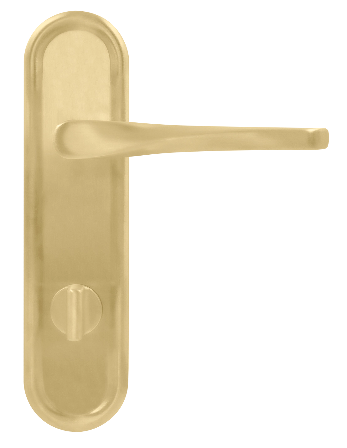 Ручка дверная THE OLYMPICS PLR WC AH на планке под сантехническую завертку, цвет Осенний мёд/Autumn Honey фото купить в Новокузнецке