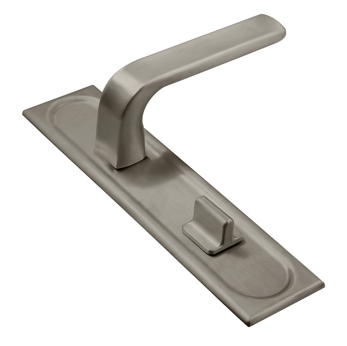 Ручка дверная THE BUS STATION PLS WC SMI на планке под сантехническую завертку, цвет Весенняя дымка/Spring Mist фото купить Новокузнецк