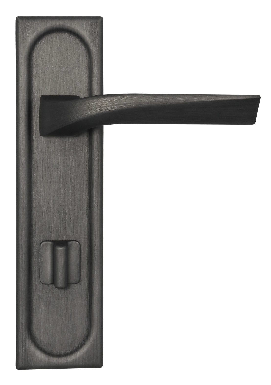 Ручка дверная WD CONCERT HALL PLS WC SST на планке под сантехническую завертку, цвет Летняя гроза/Summer Storm фото купить в Новокузнецке