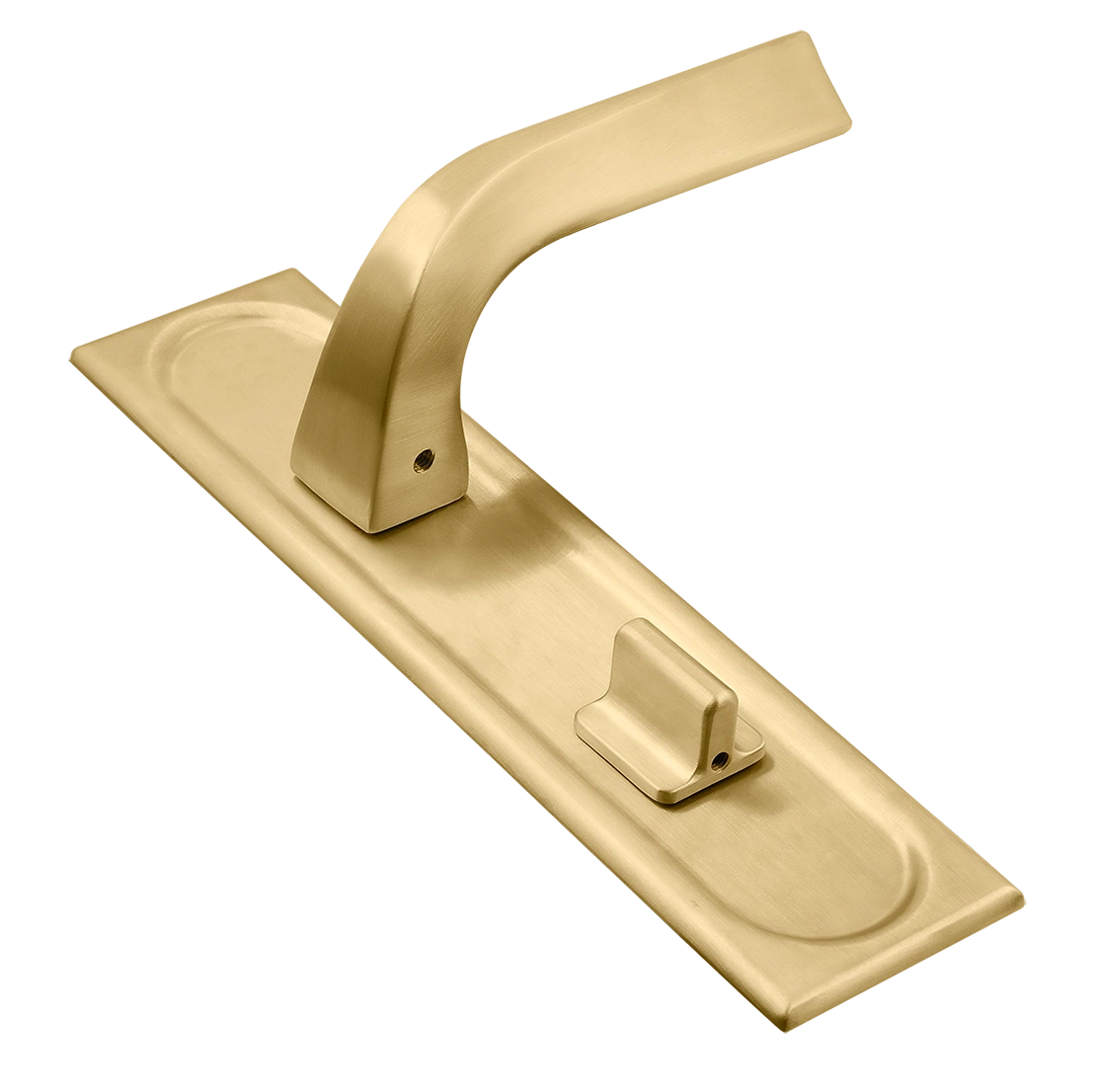 Ручка дверная WD CONCERT HALL PLS WC AH на планке под сантехническую завертку, цвет Осенний мёд/Autumn Honey фото купить Новокузнецк