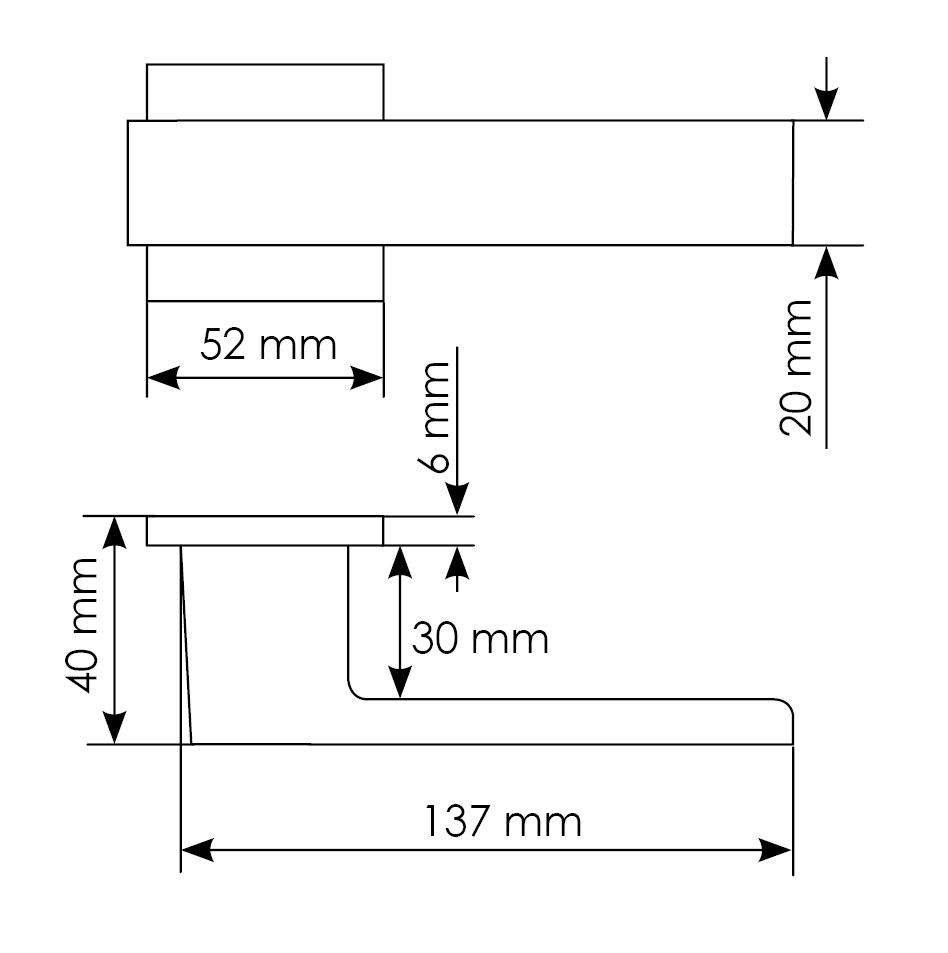 Комплект дверных ручек MH-56-S6 BL с заверткой MH-WC-S6 BL + магнитный замок M1895 BL, цвет черный фото morelli Новокузнецк