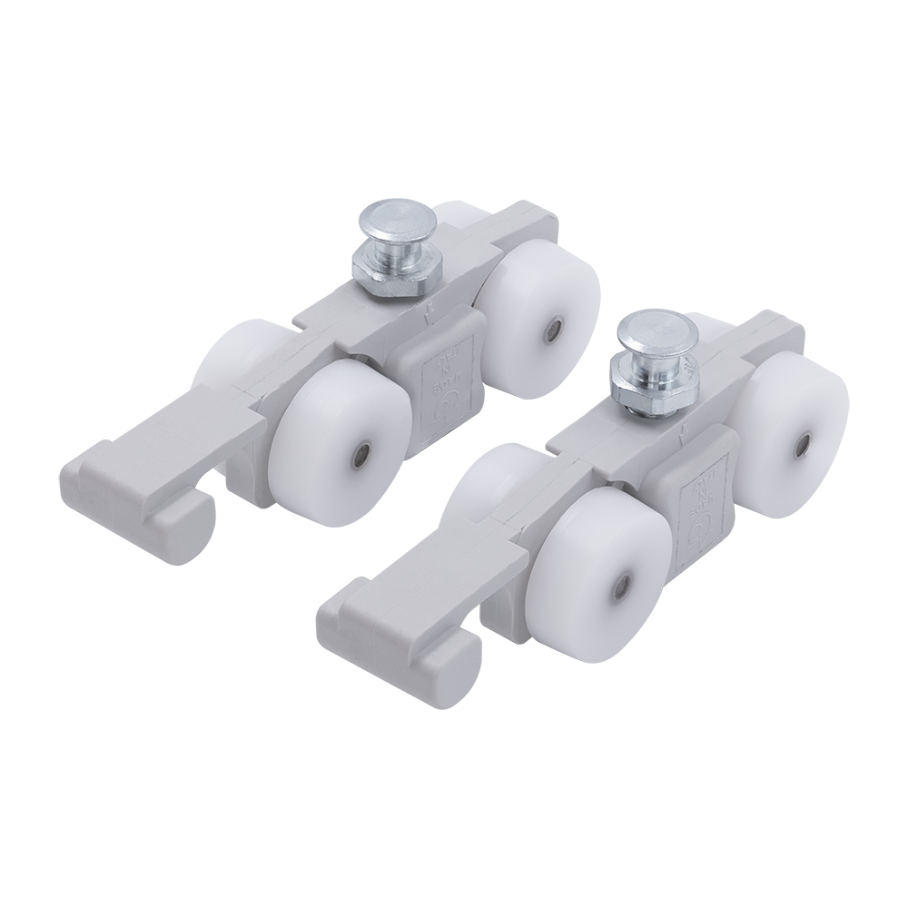 Комплект ролик-стопор SLIDING SET 1-SO 40kg NEW для синхр. открывания, дверь до 40кг фото фурнитура Новокузнецк