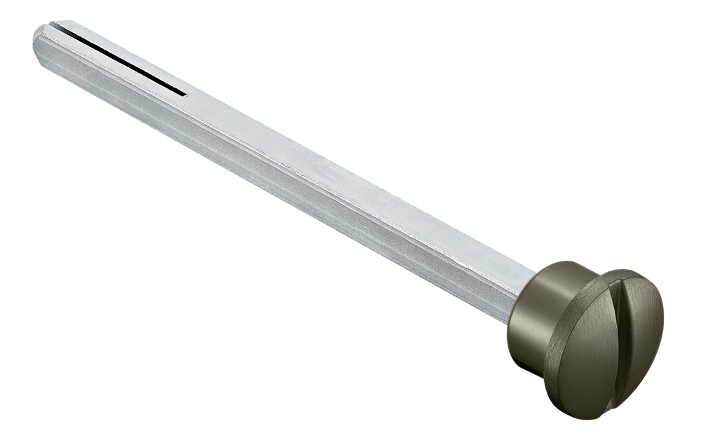 Четырехгранник LUX-SPINDLE-WC 110 ANT 110мм с кнопкой, цвет антрацит фото купить Новокузнецк