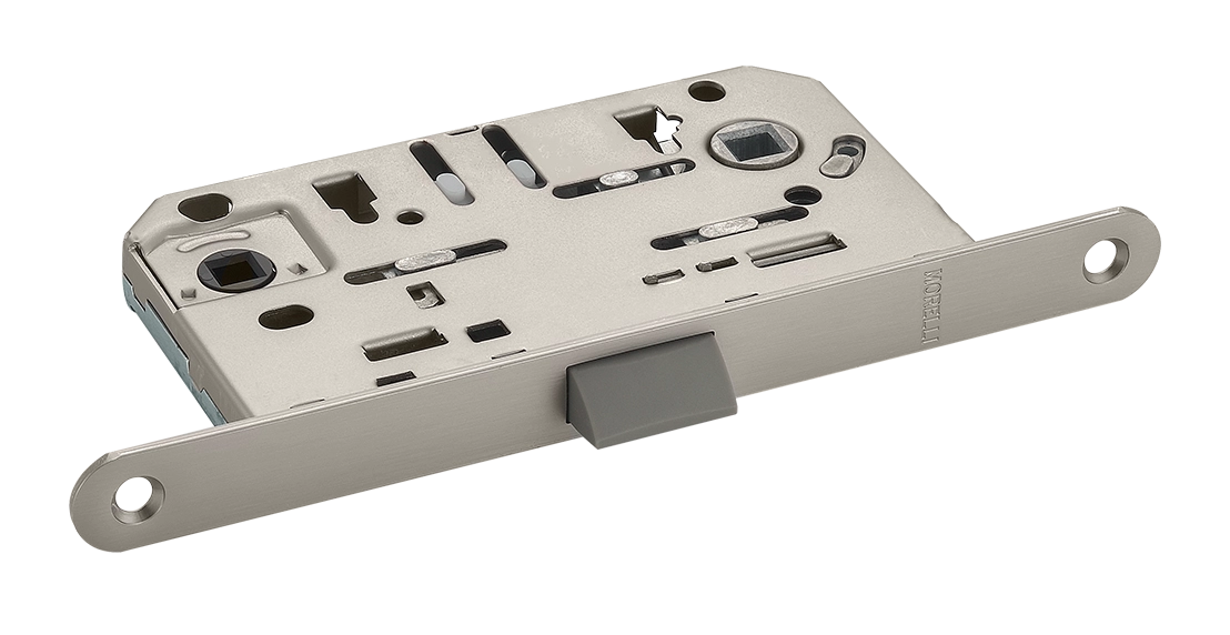 Замок межкомнатный 1895P MSN бесшумный многофункциональный, цвет матовый сатинированный никель фото 1 Замок межкомнатный 1895P MSN бесшумный многофункциональный, цвет матовый сатинированный никель фото купить Новокузнецк