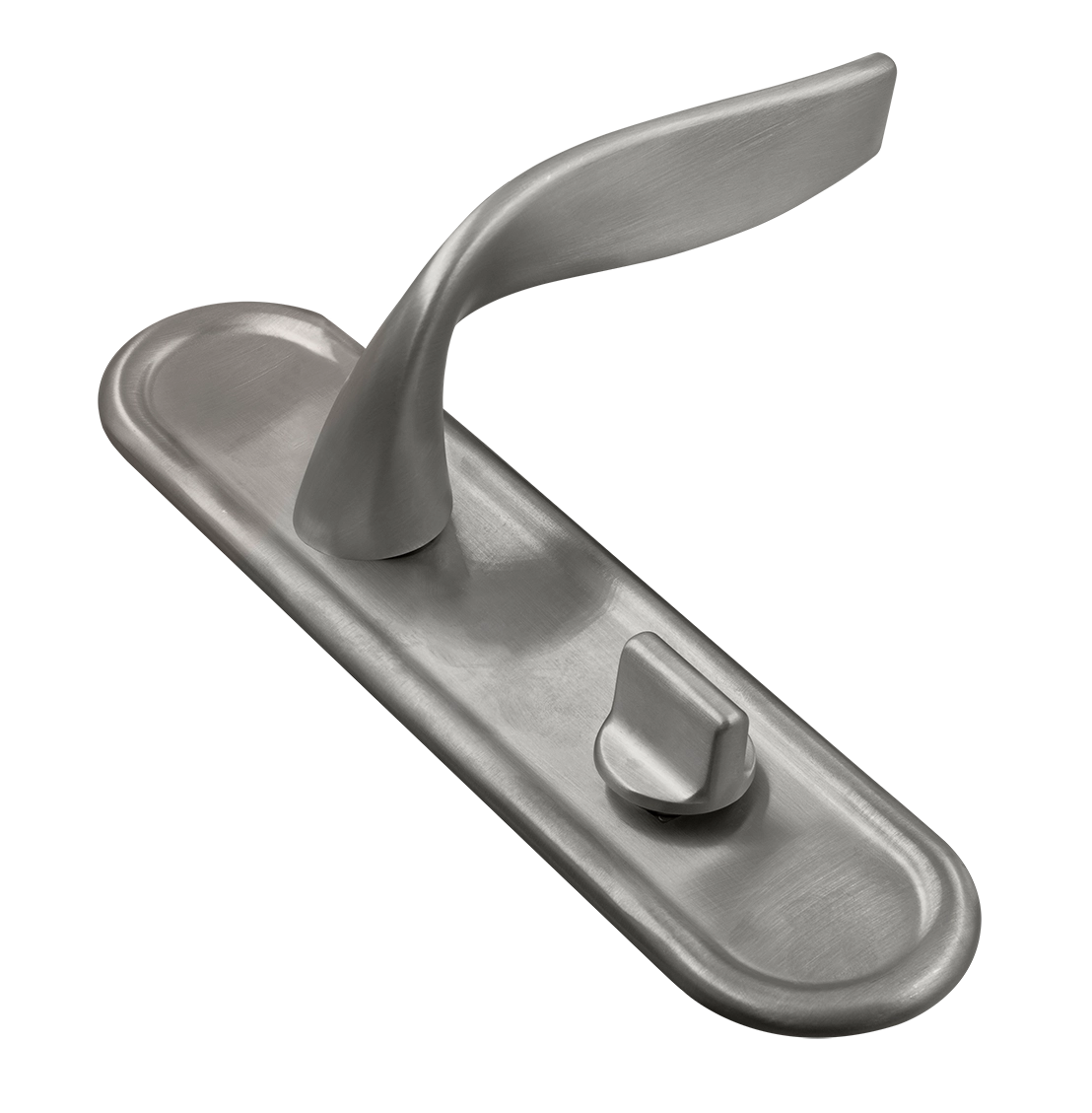 Ручка дверная SKYSCRAPER PLR WF на планке, цвет Зимняя стужа/Winter Frost фото купить Новокузнецк