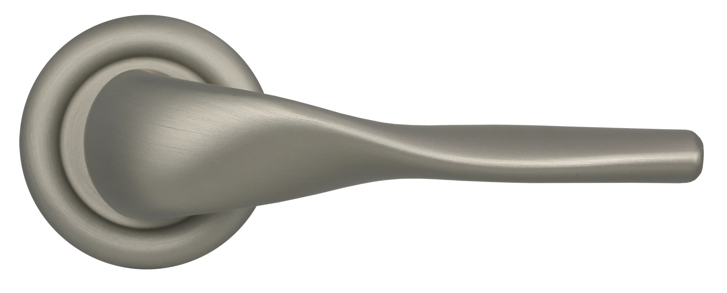 Ручка дверная LVB R7 SMI на круглой розетке, цвет Весенняя дымка/Spring Mist фото купить в Новокузнецке