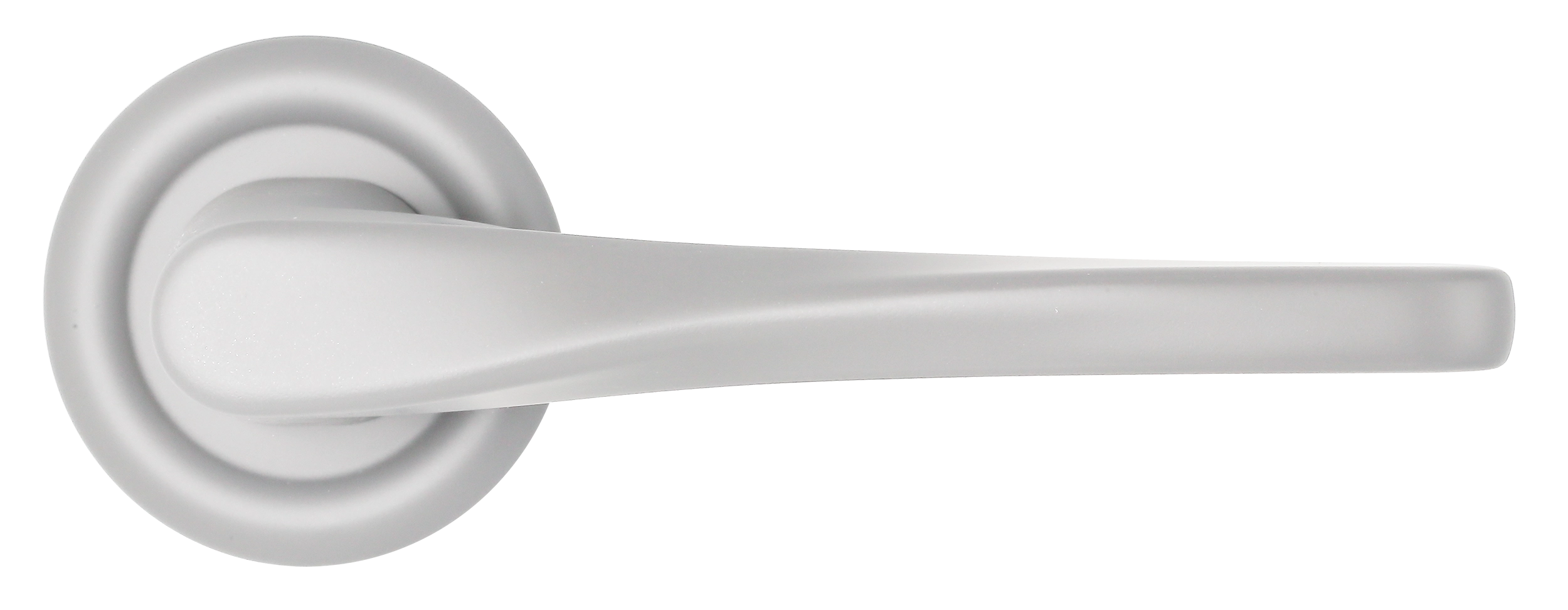 Ручка дверная THE OLYMPICS R7 SSW на круглой розетке, цвет Стокгольмский снегопад/Stockholm Snowfall фото купить в Новокузнецке