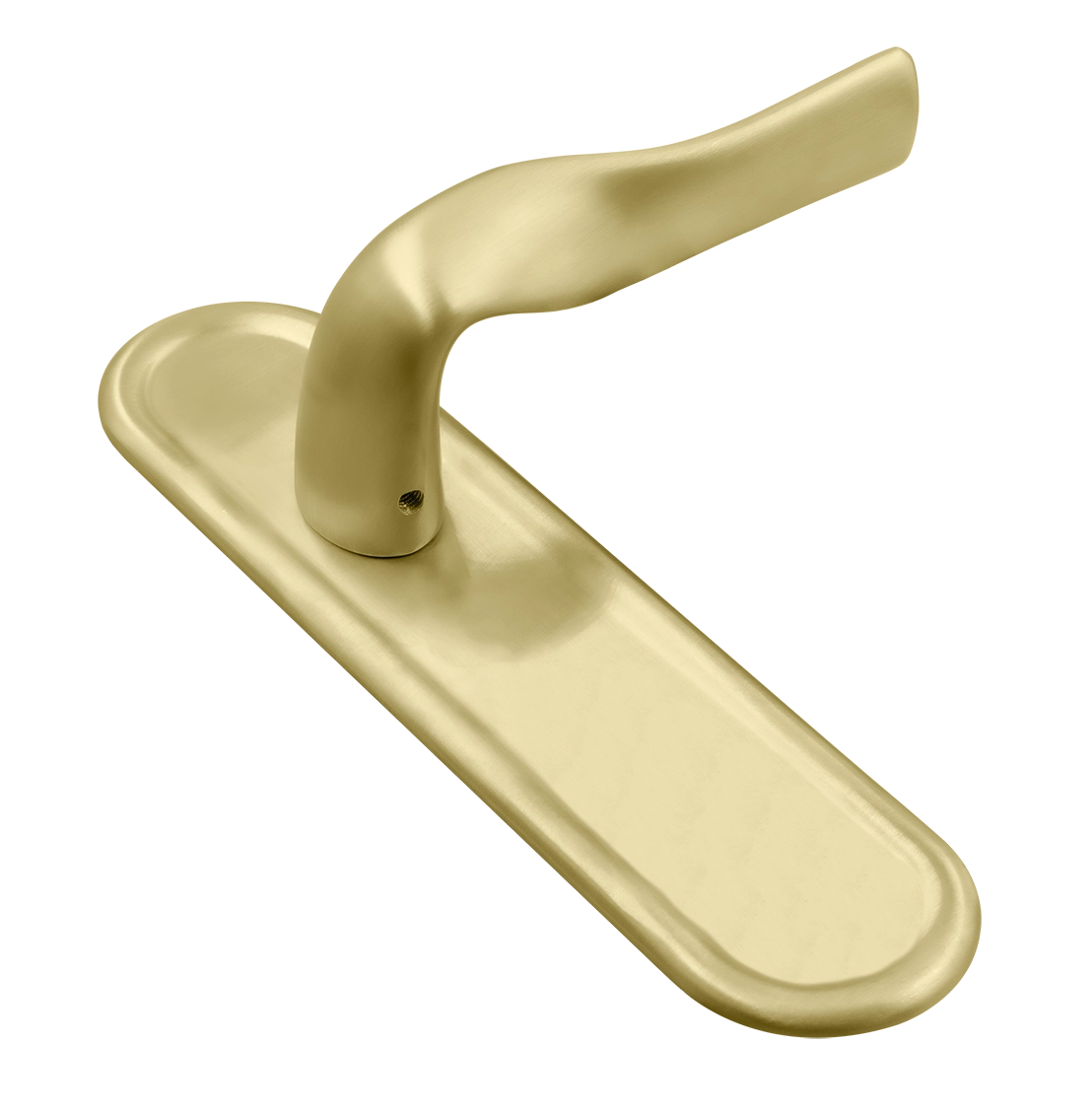 Ручка дверная LVB PLR AH на планке, цвет Осенний мёд/Autumn Honey фото купить Новокузнецк