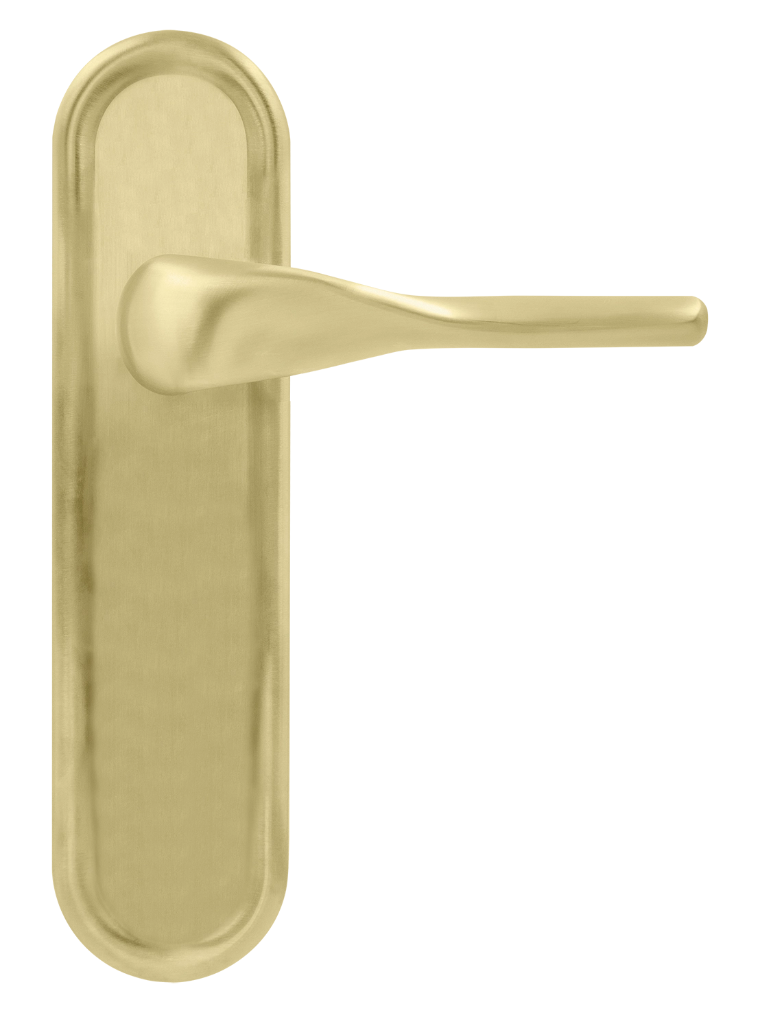 Ручка дверная LVB PLR AH на планке, цвет Осенний мёд/Autumn Honey фото купить в Новокузнецке