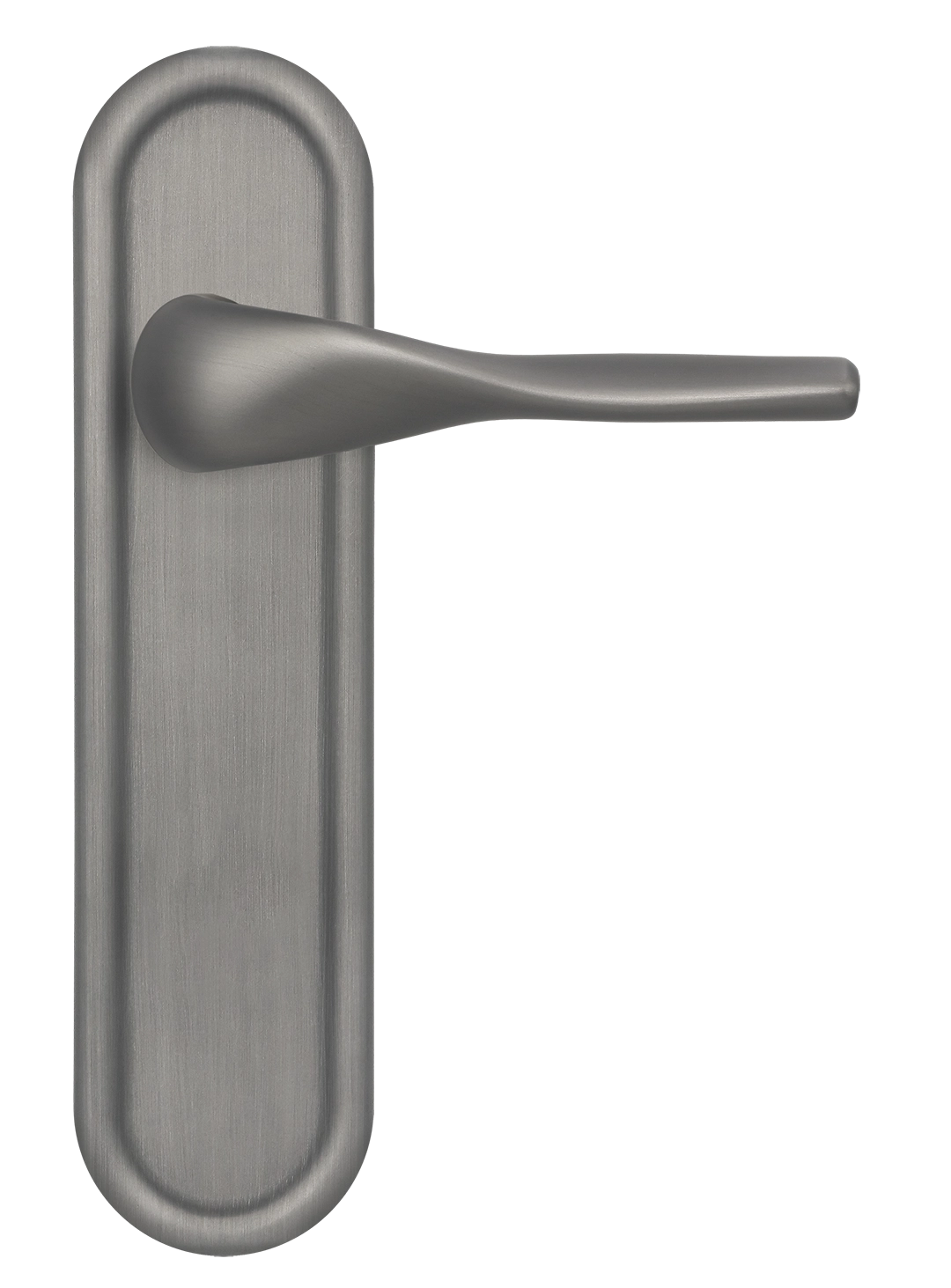 Ручка дверная LVB PLR WF на планке, цвет Зимняя стужа/Winter Frost фото купить в Новокузнецке