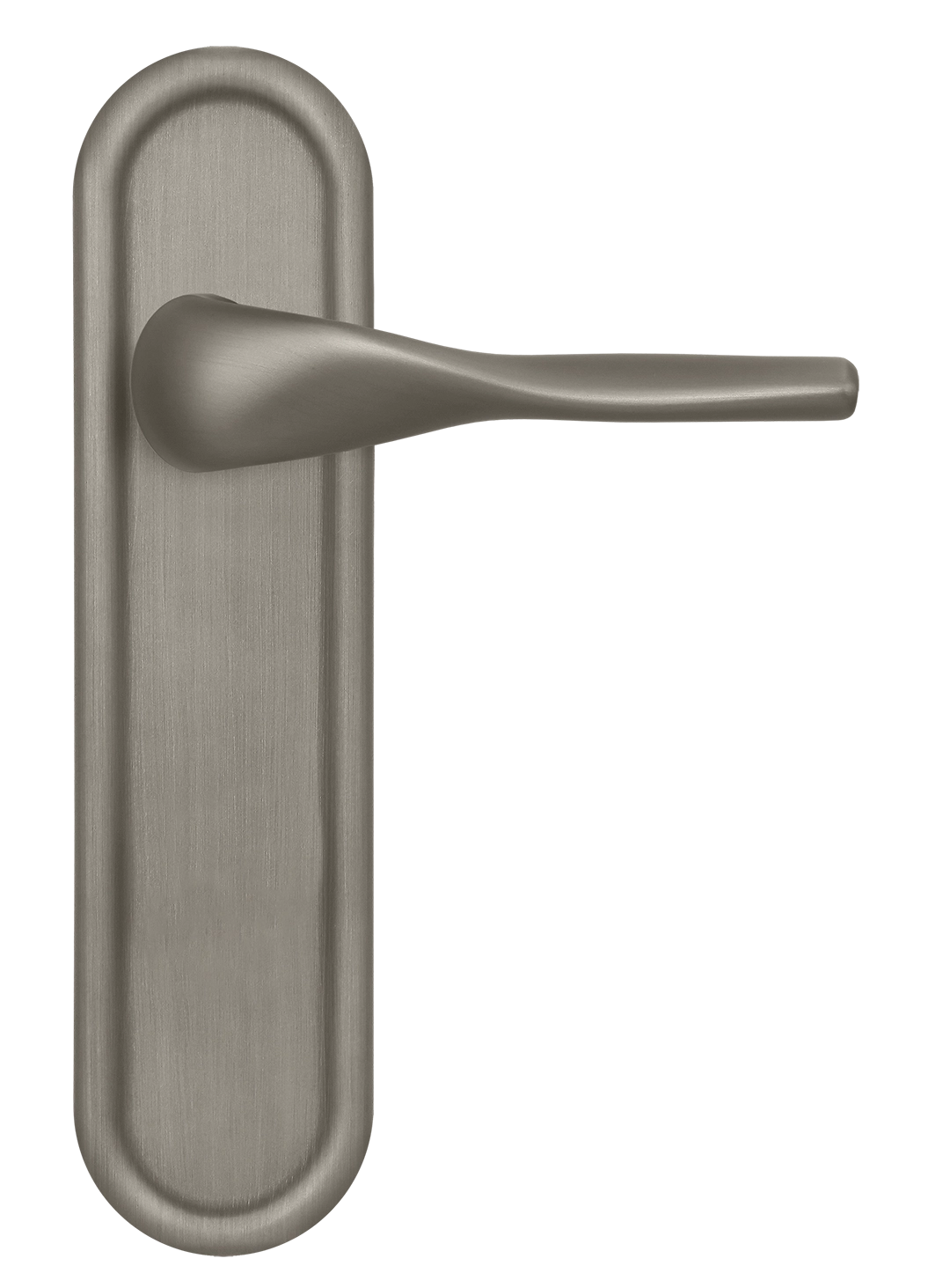 Ручка дверная LVB PLR SMI на планке, цвет Весенняя дымка/Spring Mist фото купить в Новокузнецке