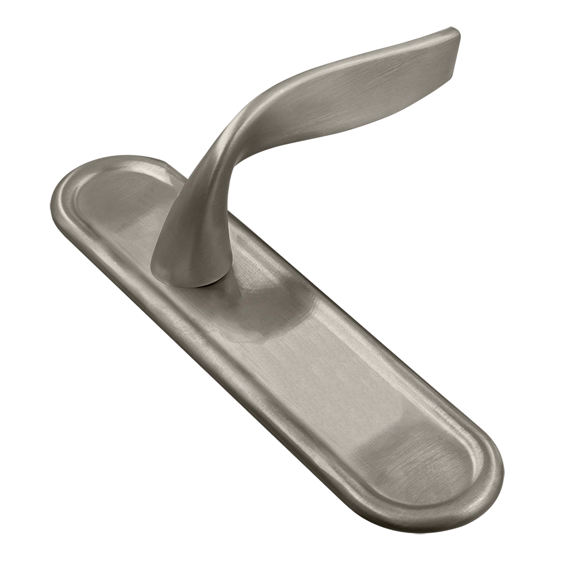 Ручка дверная SKYSCRAPER PLR SMI на планке, цвет Весенняя дымка/Spring Mist фото купить Новокузнецк