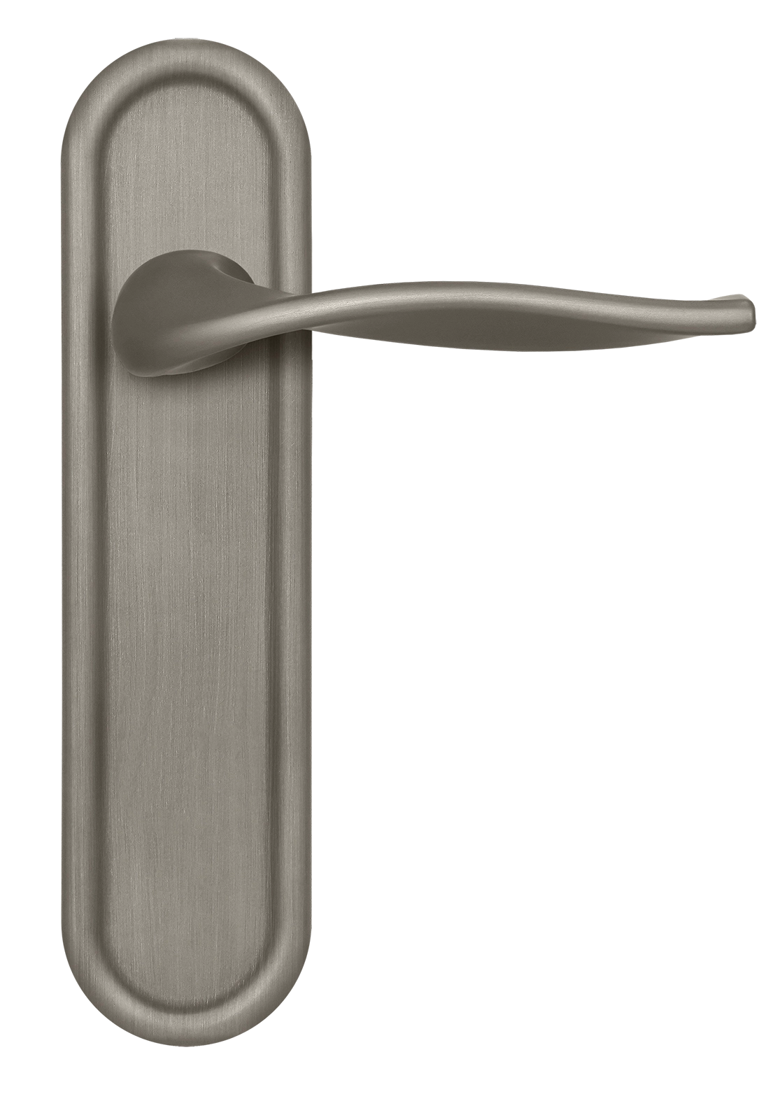 Ручка дверная SKYSCRAPER PLR SMI на планке, цвет Весенняя дымка/Spring Mist фото купить в Новокузнецке