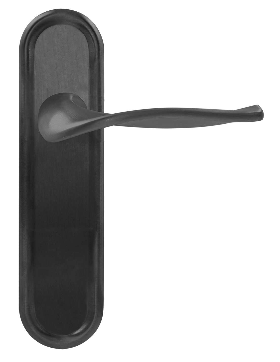 Ручка дверная SKYSCRAPER PLR SST на планке, цвет Летняя гроза/Summer Storm фото купить в Новокузнецке