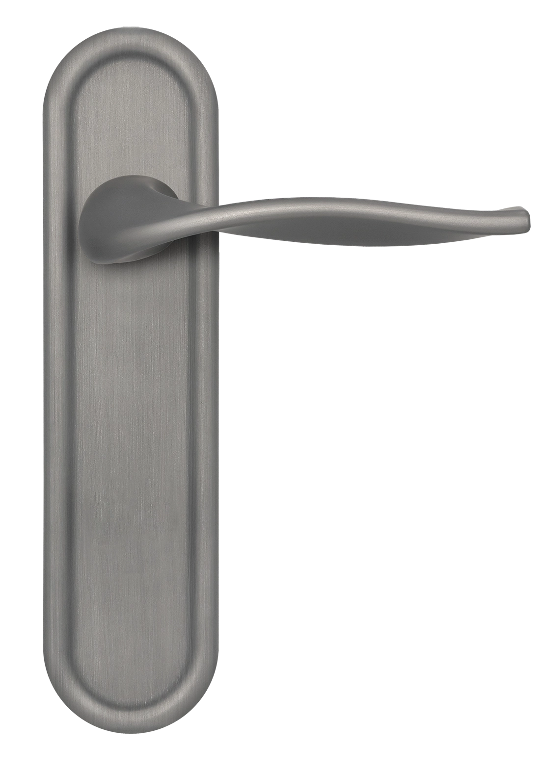 Ручка дверная SKYSCRAPER PLR WF на планке, цвет Зимняя стужа/Winter Frost фото купить в Новокузнецке