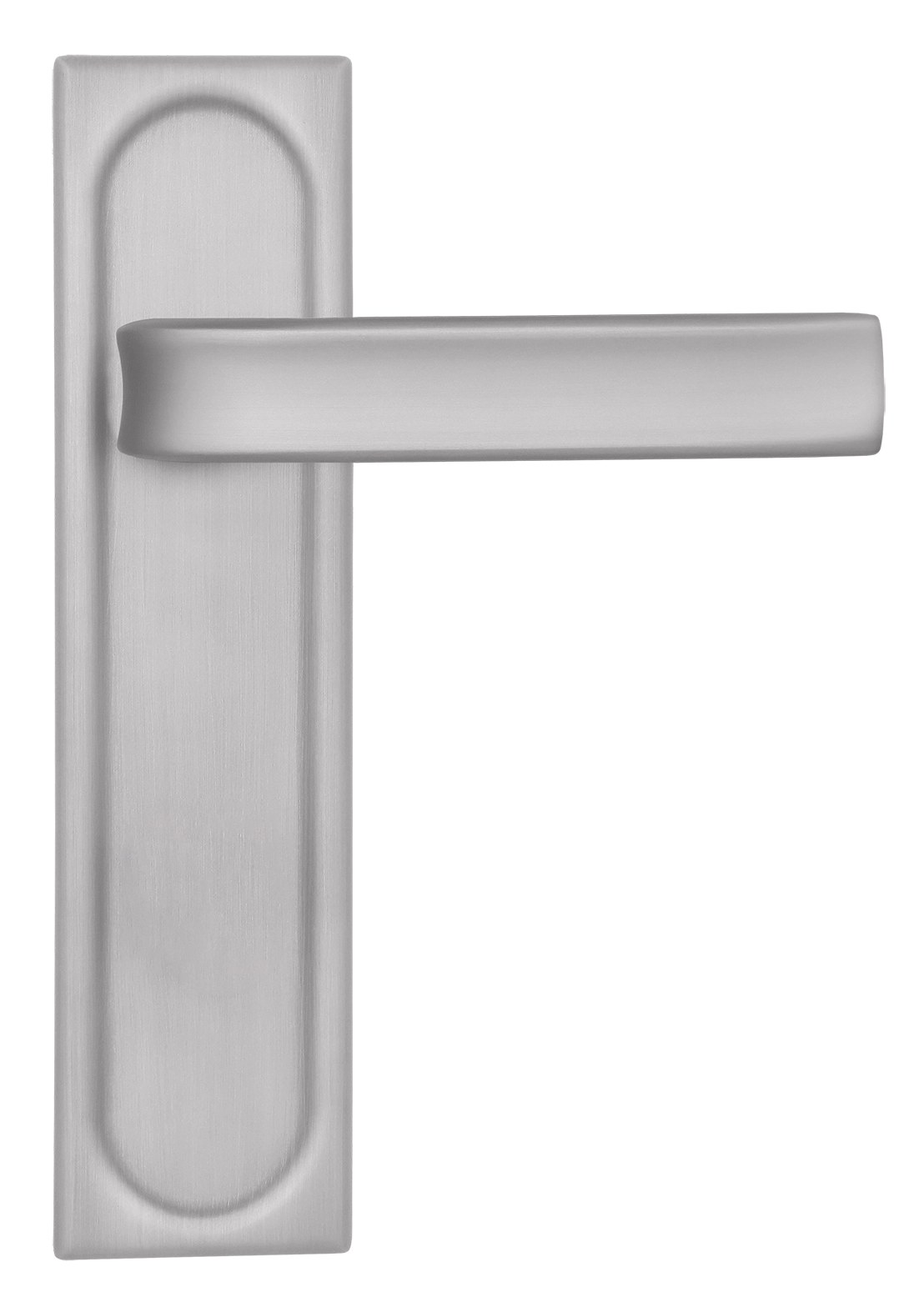 Ручка дверная THE BUS STATION PLS SSW на планке, цвет Стокгольмский снегопад/Stockholm Snowfall фото купить в Новокузнецке