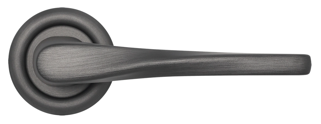 Ручка дверная THE OLYMPICS R7 SST на круглой розетке, цвет Летняя гроза/Summer Storm фото купить в Новокузнецке