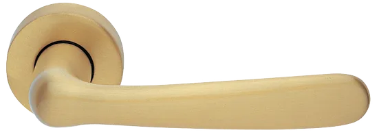 LINDA R3-E OSA, ручка дверная, цвет - матовое золото фото купить Новокузнецк
