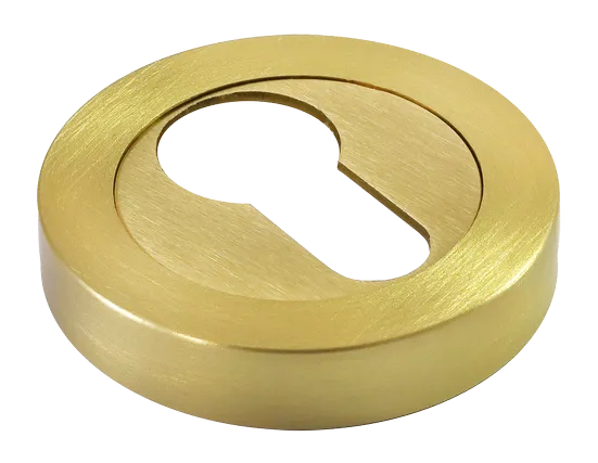 LUX-KH-R2 OSA, накладка на евроцилиндр, цвет - матовое золото фото купить Новокузнецк