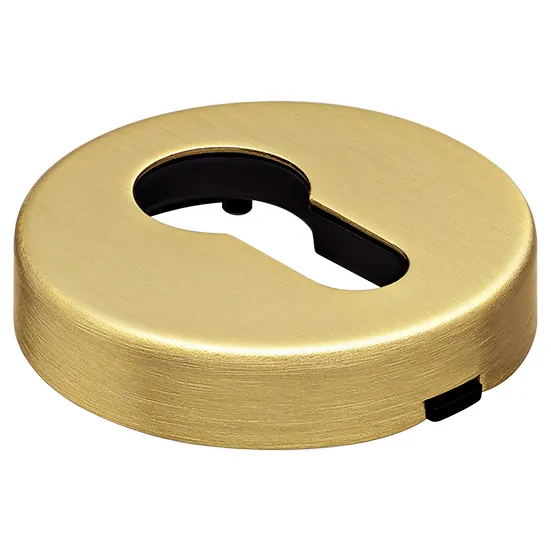 LUX-KH-R3 OSA, накладка на евроцилиндр, цвет -  матовое золото фото купить Новокузнецк