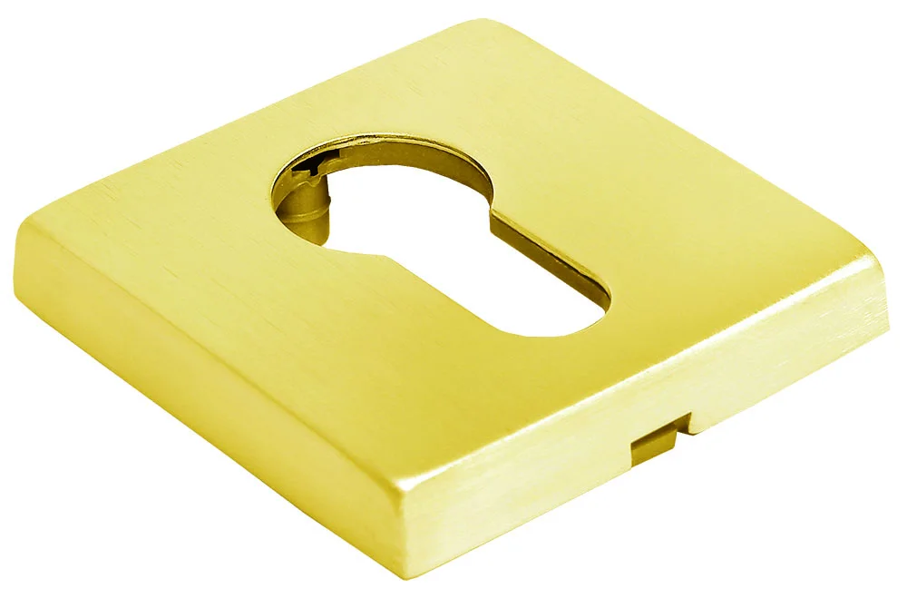 LUX-KH-S5 OSA, накладка на евроцилиндр, цвет - матовое золото фото купить Новокузнецк