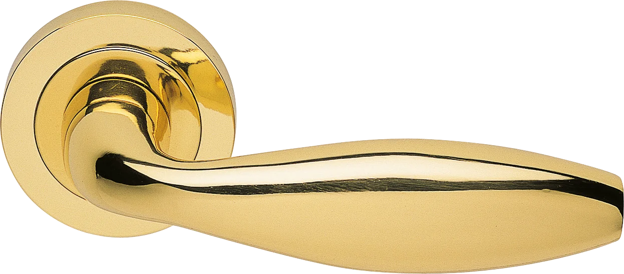 SIENA R2 OTL, ручка дверная, цвет - золото фото купить Новокузнецк